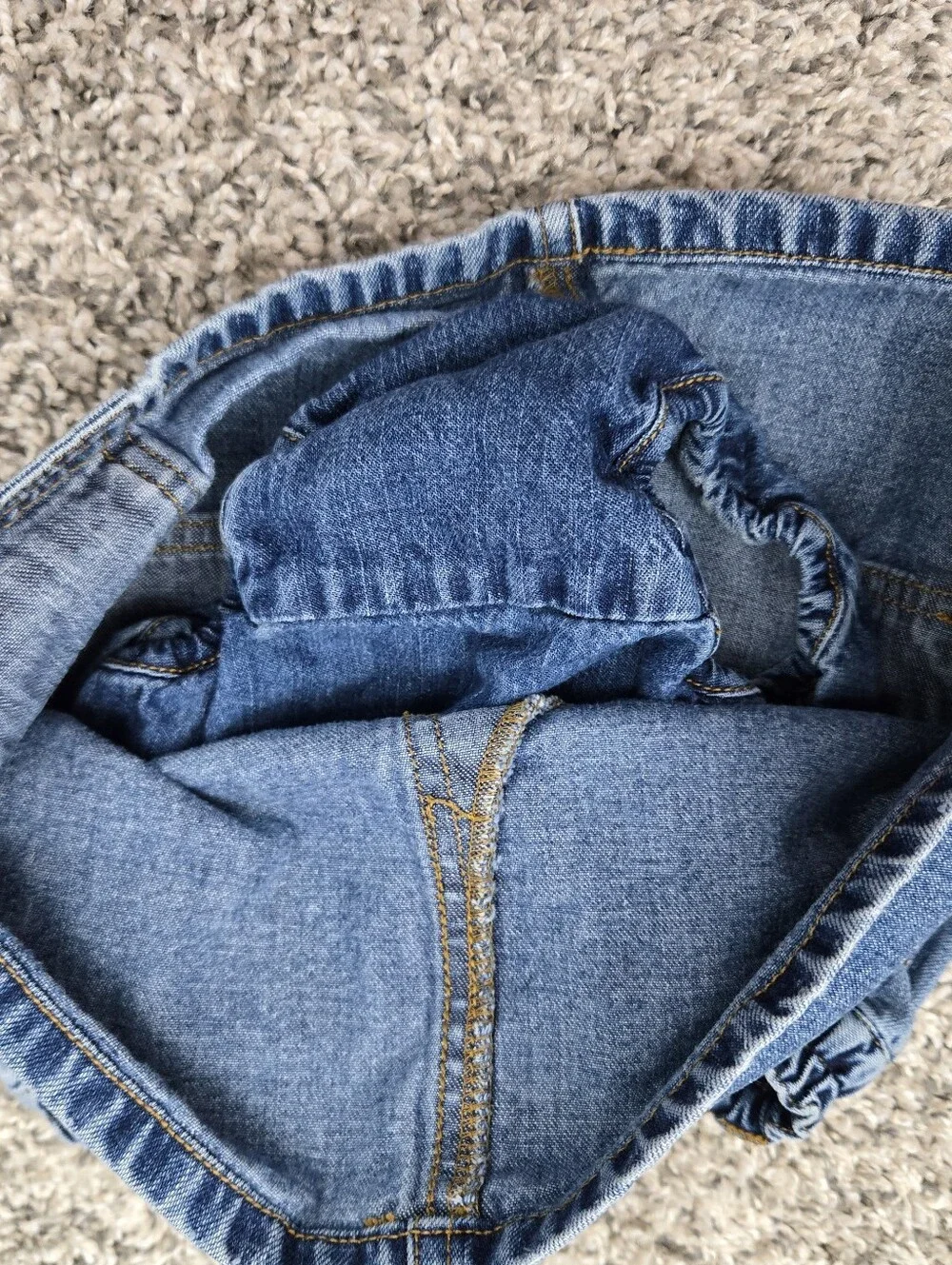Vtg. Baby Gap Denim Skort